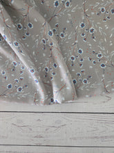 Desert Sage Stems Opaque Swiss Dot 100% Polyester {by the half yard}