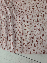 Exclusive Design- Petite Woodland Scenes Double Brushed Poly (DBP) Knit {by the half yard}