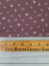 Warm Brown Petite Floral Print {by the half yard}