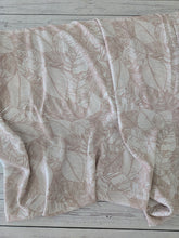 Beige Leaf Print {by the half yard}