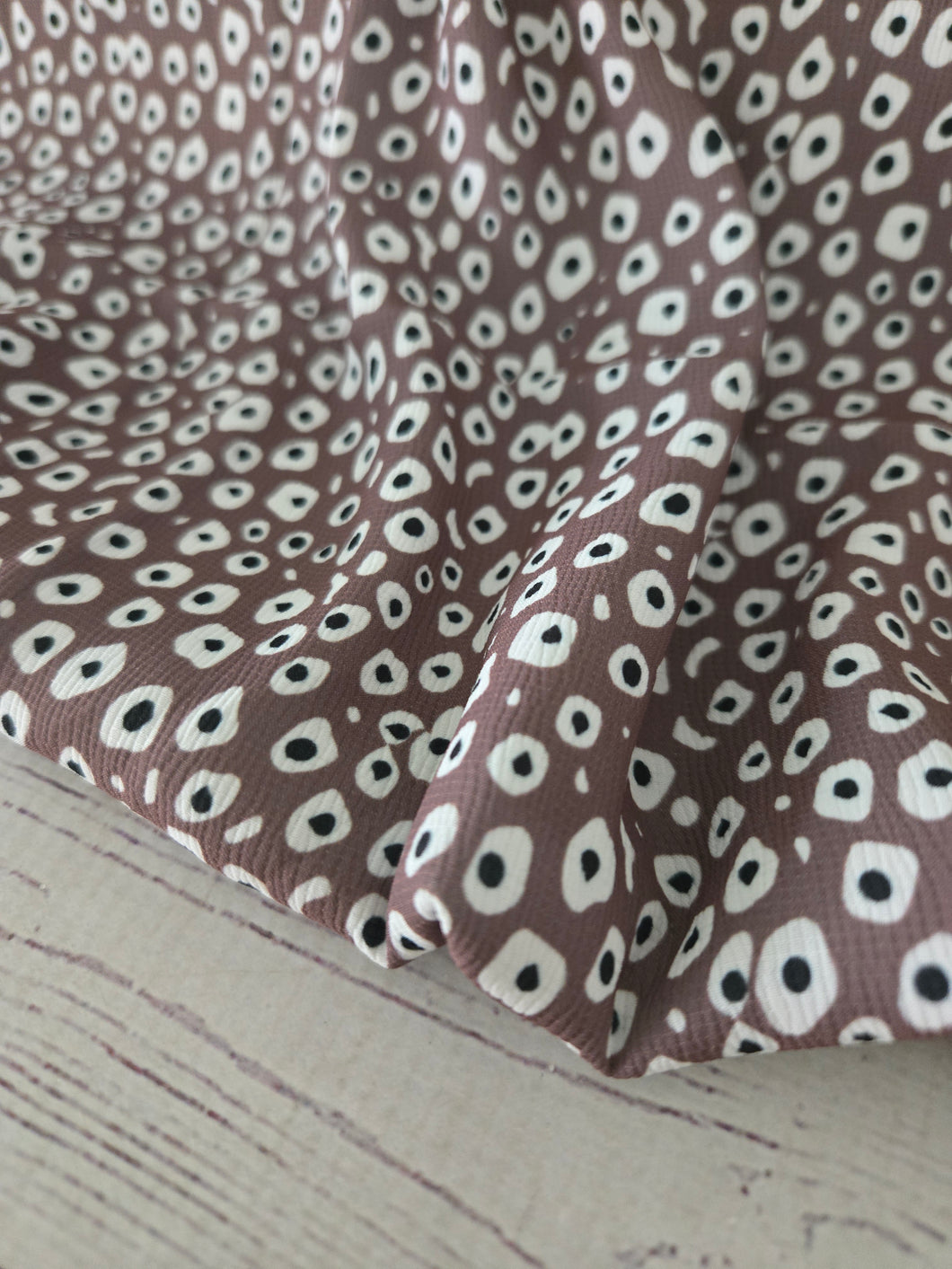 Brown Modern Spot Print {by the half yard}