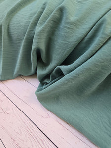 Solid Seafoam Opaque Air Flow 100% Polyester {by the half yard}