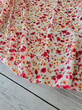 Petite Red Floral {by the half yard}