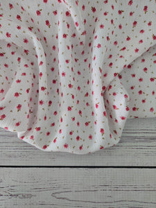 Vintage Petite Floral Rayon Crepe {by the half yard}