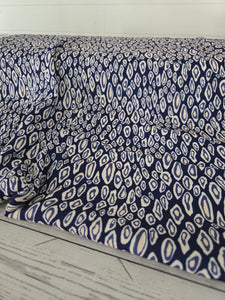 Shades of Blue Irregular Spots {by the half yard}