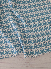 Muted Teal Southwestern Print {by the half yard}