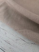Solid Khaki Heavy Linen {by the half yard}