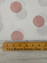 Exclusive Design- Ivory & Blush Dots Crinkle Georgette {by the half yard}
