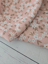 Peachy Petite Floral Print Crinkle Georgette {by the half yard}