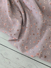 Exclusive Design- Taupe Petite Autumn Blooms Collection {by the half yard}