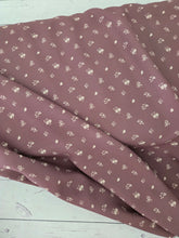 Warm Brown Petite Floral Print {by the half yard}