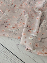 Tan Wildflower Floral {by the half yard}