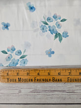 *REMNANT* 3.5 Yds- Watercolor Blue Floral