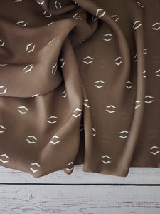 Olive Arrow Print {by the half yard}