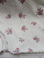 Roses & Dots Swiss Dot Knit {by the half yard}