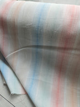 Soft Stripes Slubbed Rayon Linen Blend {by the half yard}