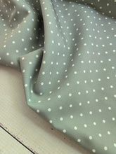 Exclusive Design- Desert Sage Polka Dot Print {by the half yard}