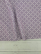 Light Mauve Diagonal Geometric Print Pinstripe Poly {by the half yard}