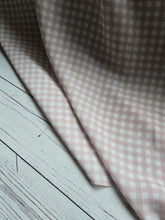 Blush Gingham Print {by the half yard}