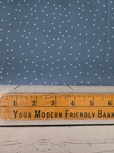 Dusty Blue Random Dots {by the half yard}