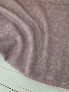 Exclusive Design- Mauve Leaf Outline Print {by the half yard}