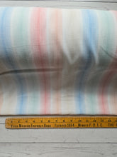 Soft Stripes Slubbed Rayon Linen Blend {by the half yard}