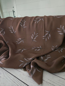 Exclusive Design- Bronze Branch Print {by the half yard}