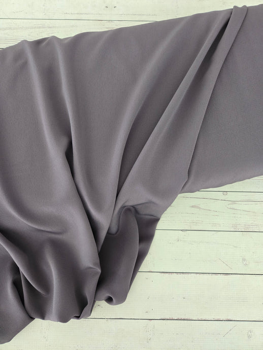 Solid Mauve Silky Polyester {by the half yard}