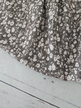 Dark Olive & Cream Petite Floral {by the half yard}
