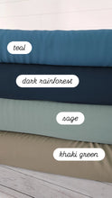 Solid Sage Triple Georgette {by the half yard}