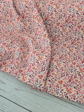 Exclusive Design- Rust, Rose & Mauve Petite Floral {by the half yard}