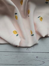 Peachy Little Lemon Print {by the half yard}