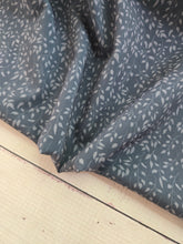 Exclusive Design- Petite Dark Teal Leafy Print {by the half yard}