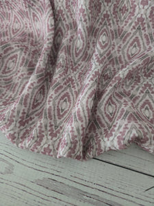 Dusty Pink Diamond Print {by the half yard}