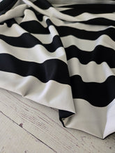 Black & White Stripes {by the half yard}