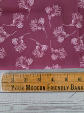 Dull Burgundy Branches {by the half yard}