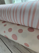 Exclusive Design- Blush Bubble Dots Double Brushed Poly (DBP) Knit {by the half yard}