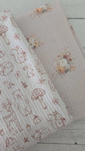 Exclusive Design- Blushy Taupe Meadow Bouquet Textured Knit {by the half yard}