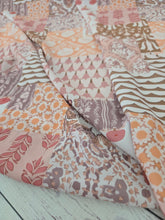 Boho Patchwork Print {by the half yard}