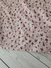 Exclusive Design- Petite Woodland Scenes Double Brushed Poly (DBP) Knit {by the half yard}