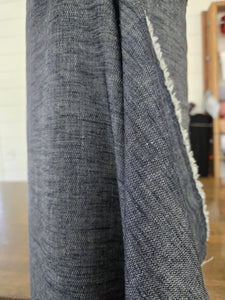 Woven Chambray Linen Cotton Blend {by the half yard}