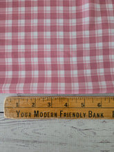 Rose Plaid {by the half yard}
