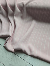Exclusive Design- Pink & White Pinstripes {by the half yard}