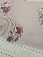 Exclusive Design- Light Taupe Large Floral {by the half yard}