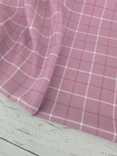Wintry Rose Plaid {by the half yard}