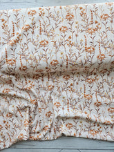 Cream & Rust Floral {by the half yard}