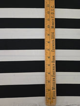 Black & White Stripes {by the half yard}