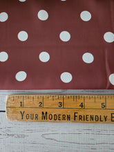 Rust Polka Dots {by the half yard}