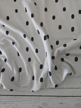 Spot Print Double Brushed Poly (DBP) Knit {by the half yard}