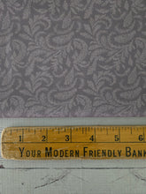 Mauve Elegant Print Poly Slub {by the half yard}